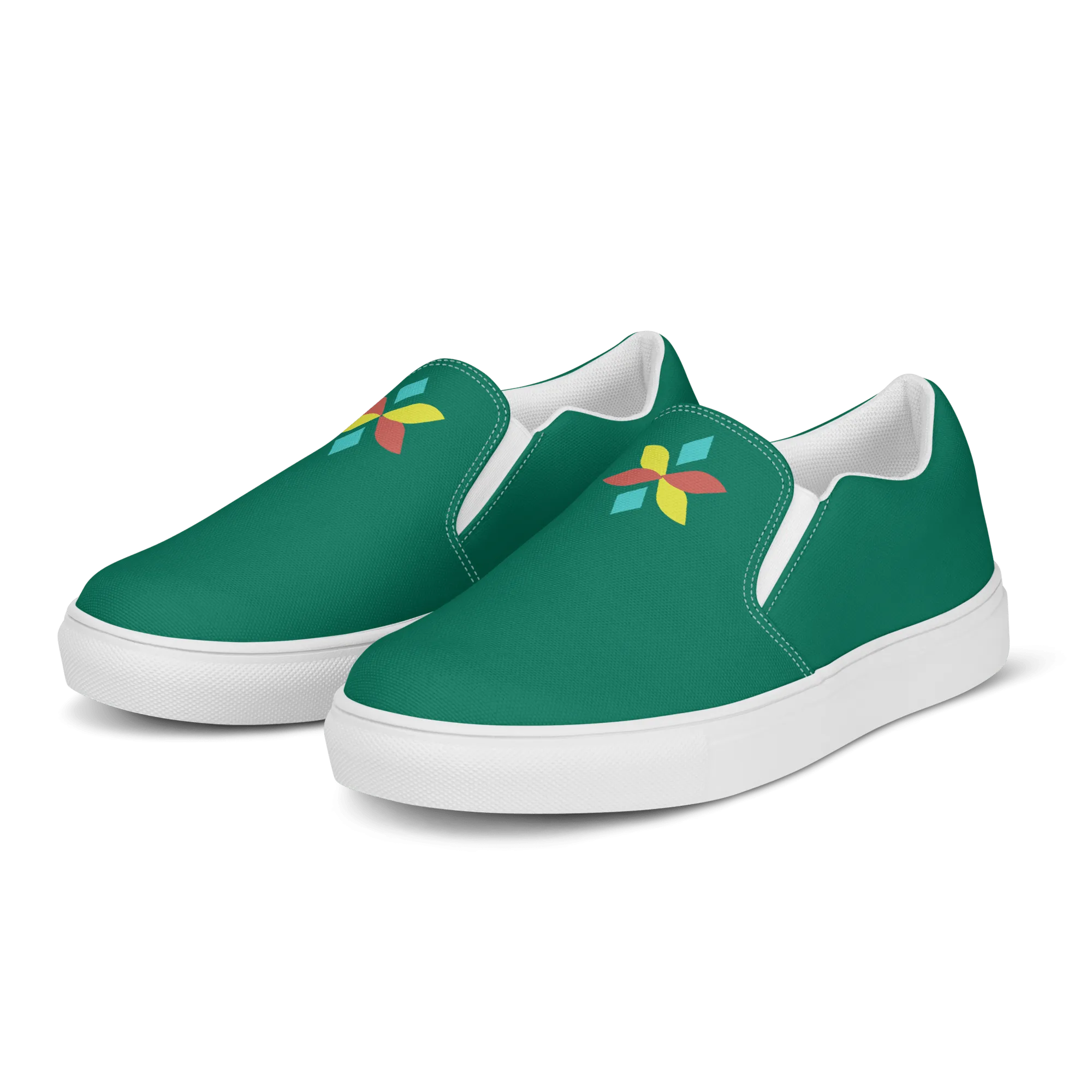 Renewed Earth Men’s Slip-On Canvas Shoes