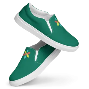 Renewed Earth Men’s Slip-On Canvas Shoes