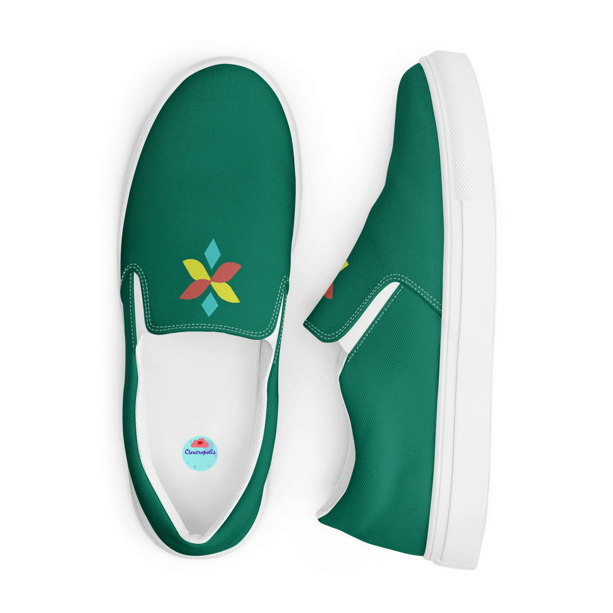 Renewed Earth Men’s Slip-On Canvas Shoes