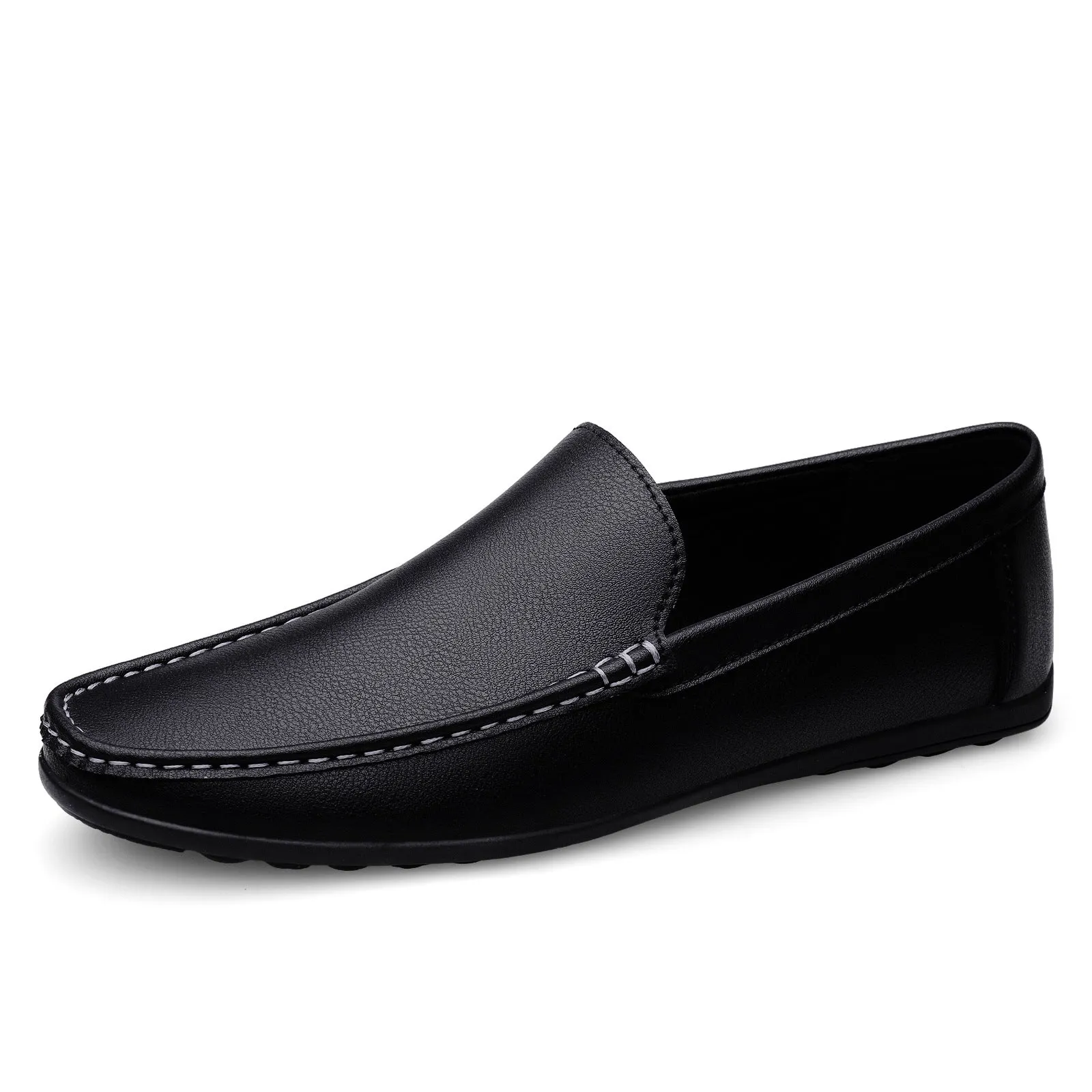 Round toe slip-on casual shoes