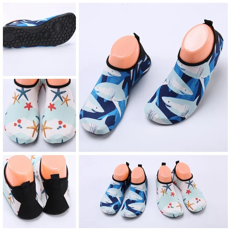 Rubber beach shoes