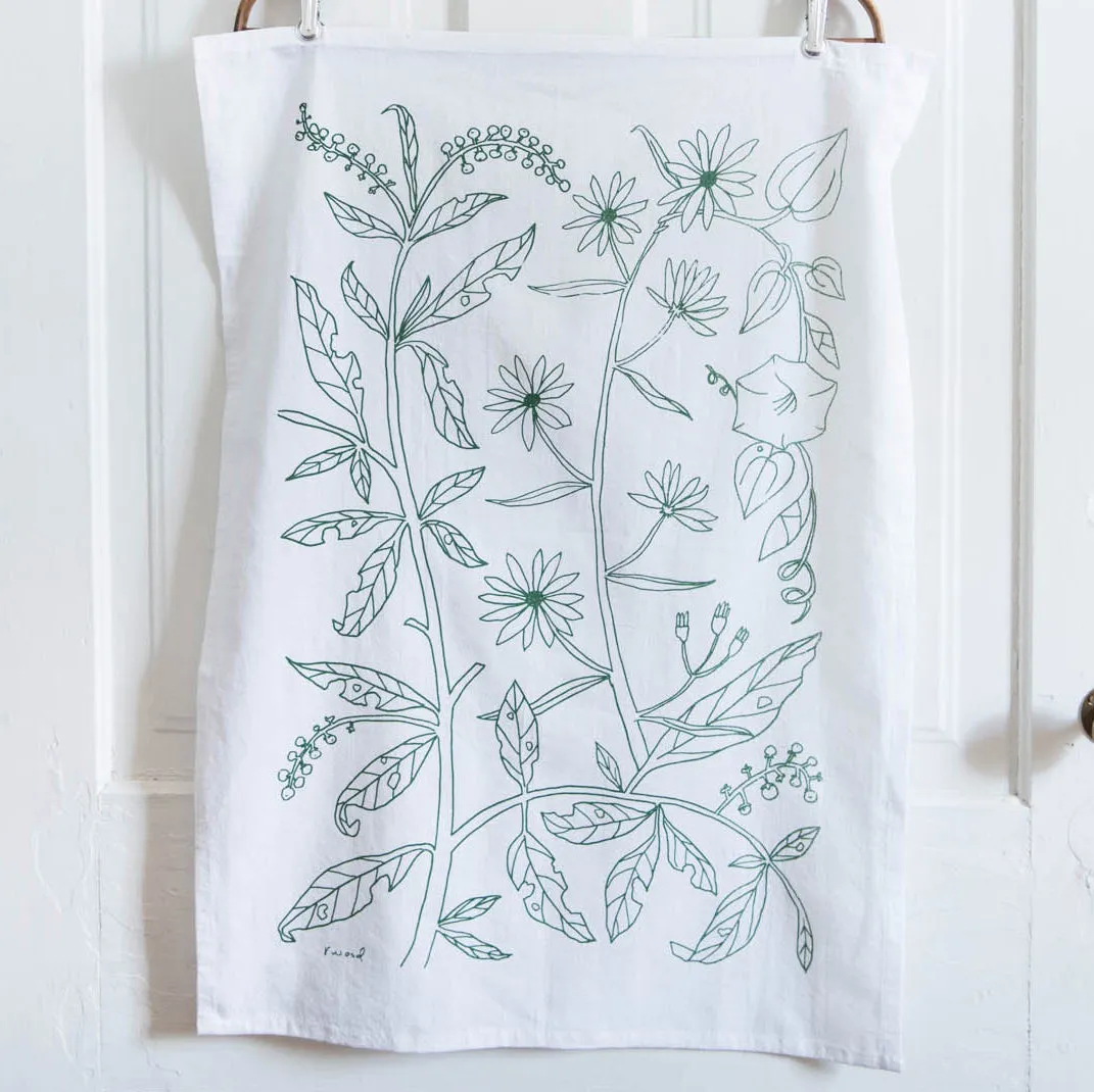 R.Wood Tea Towel | Fall