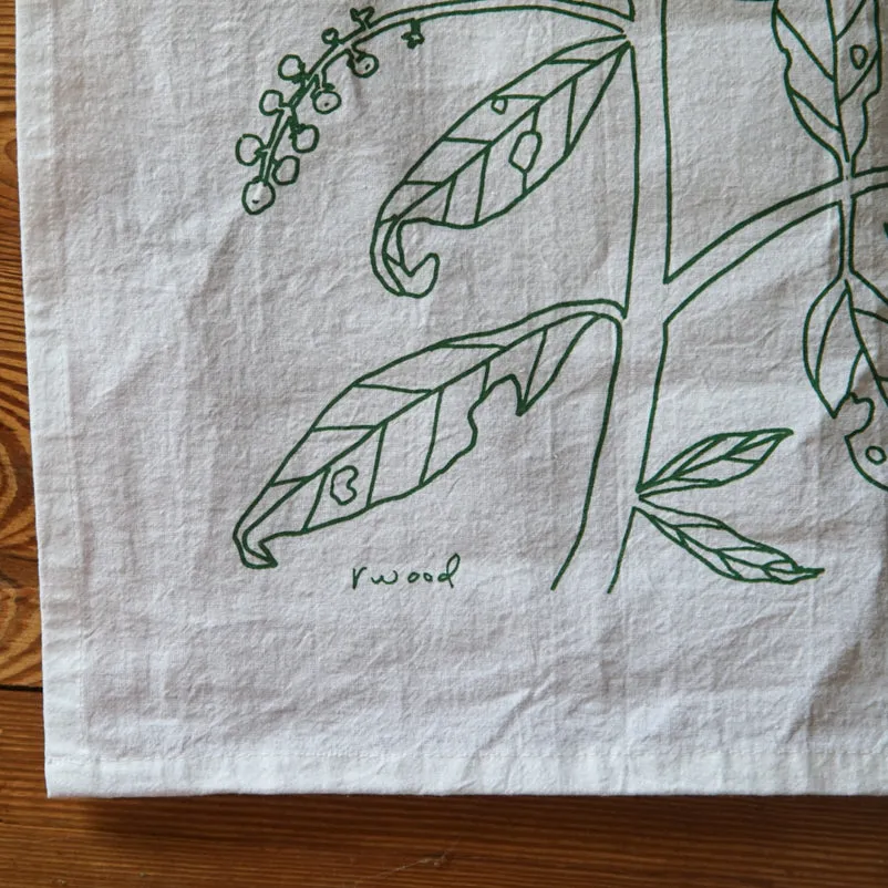 R.Wood Tea Towel | Fall