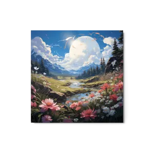 Sakura Spring Bloom Metal Prints