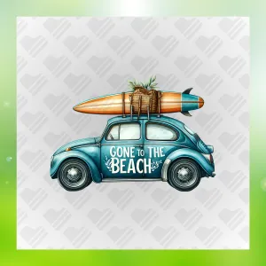 Salt Life Gone To The Beach Transfer