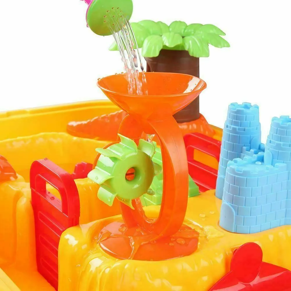 Sand and Water Table with Water Mill