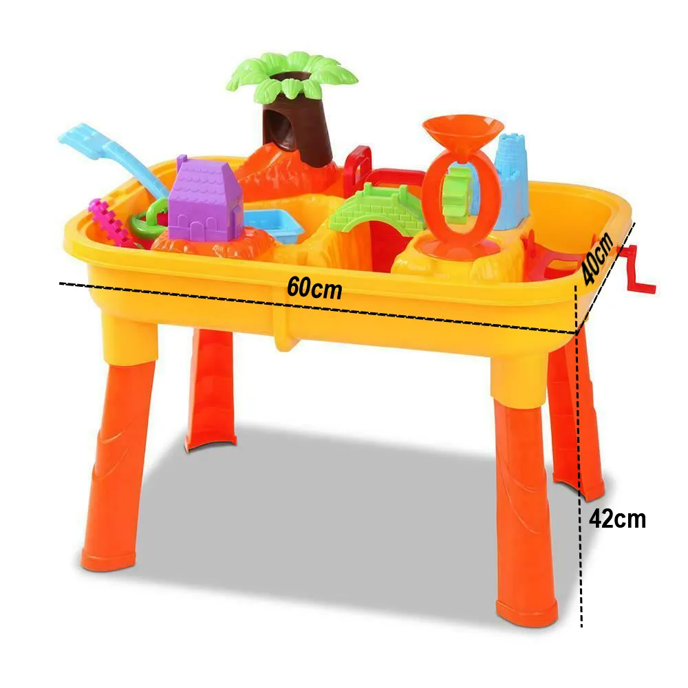 Sand and Water Table with Water Mill