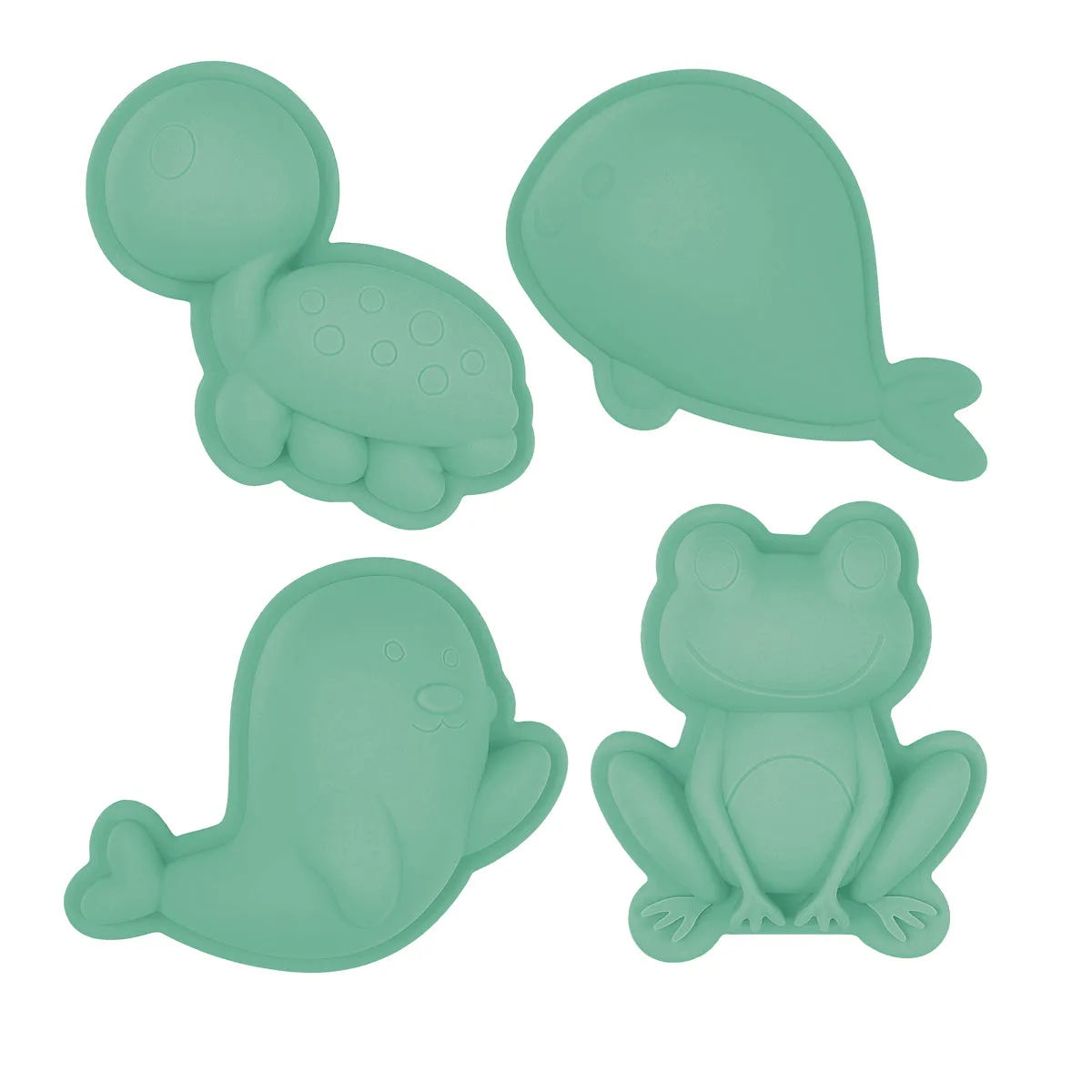 Sand Moulds - Mint Frog Set