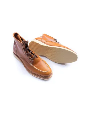 Santalum Mile 85 Moc Toe Boots Copper Tan Pull Up