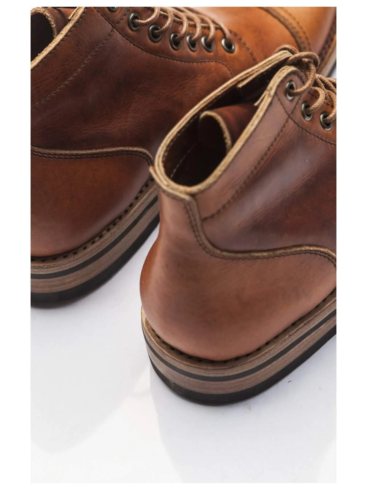 Santalum Raiders Boots Captoe Reddish Brown