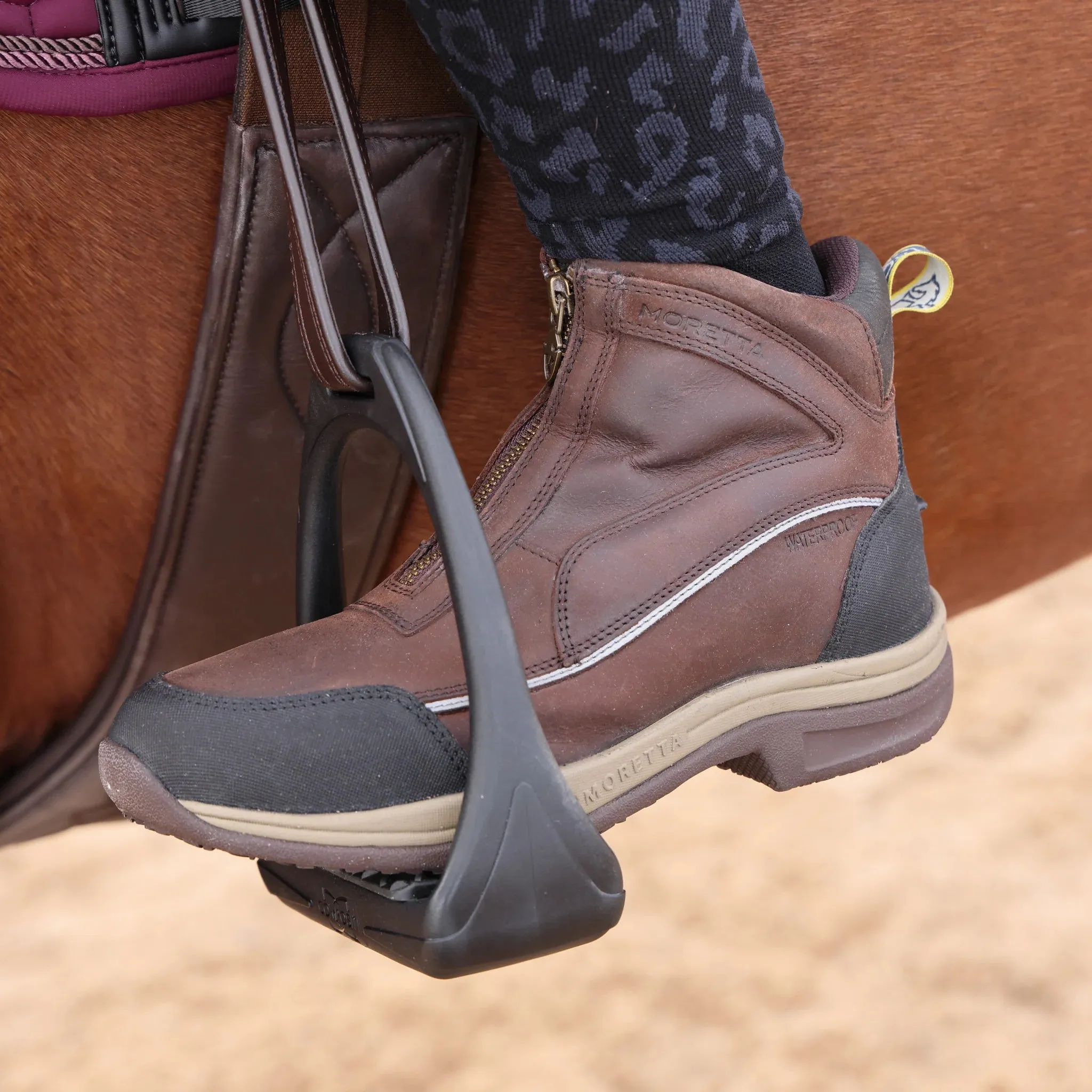 Shires Brown Moretta Vittoria XGRIP Boots - Child
