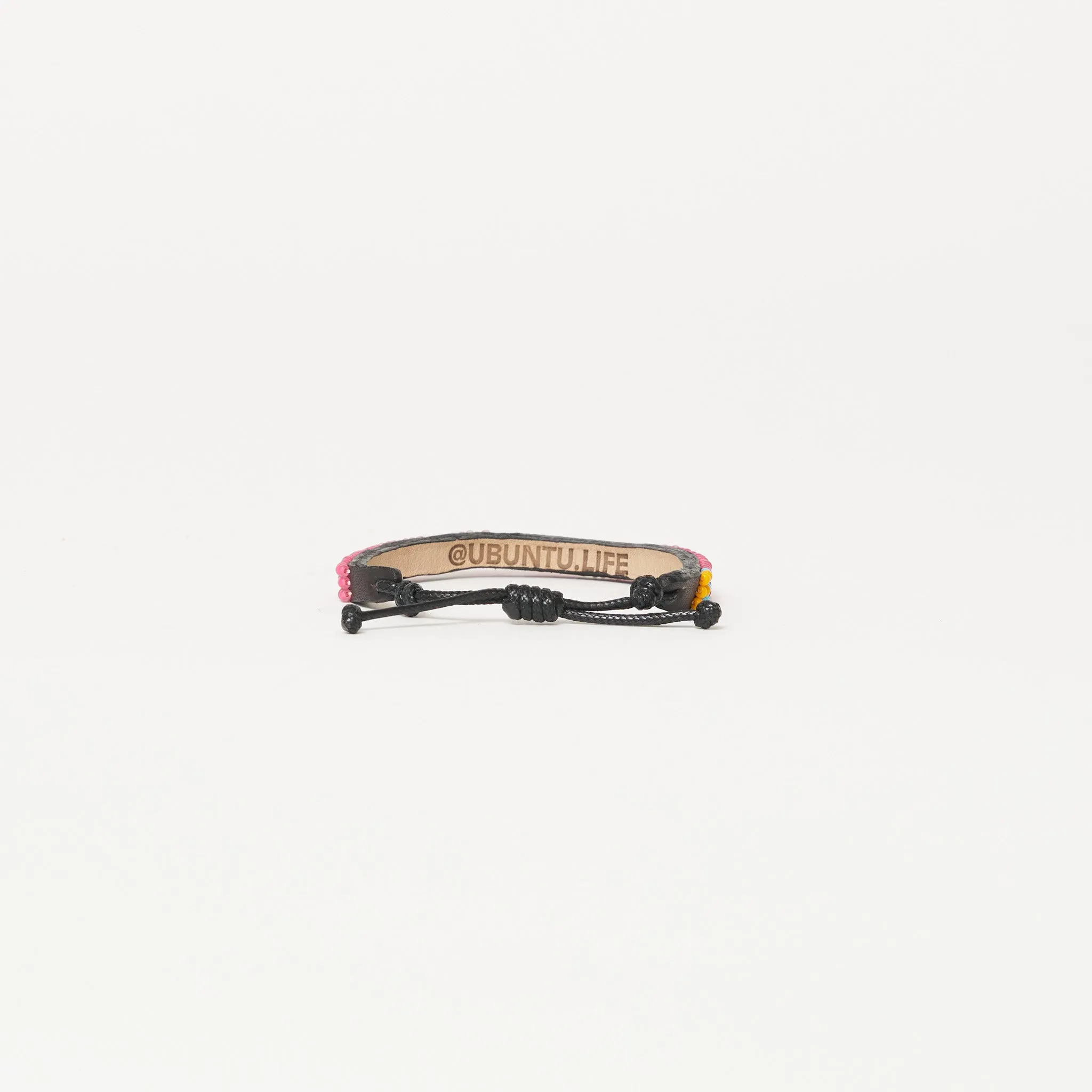 Skinny LOVE Bracelet - Summer Pink/White