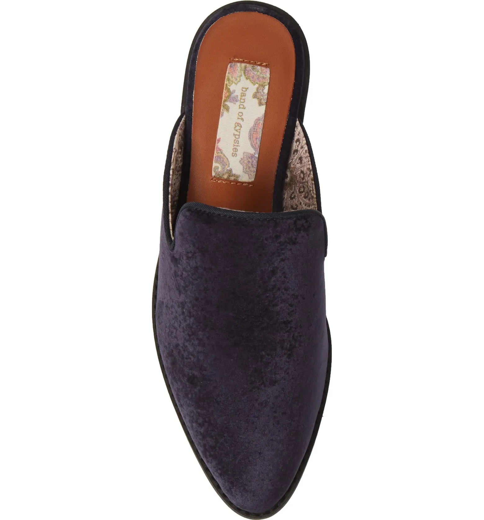Skipper Blue Velvet Loafer