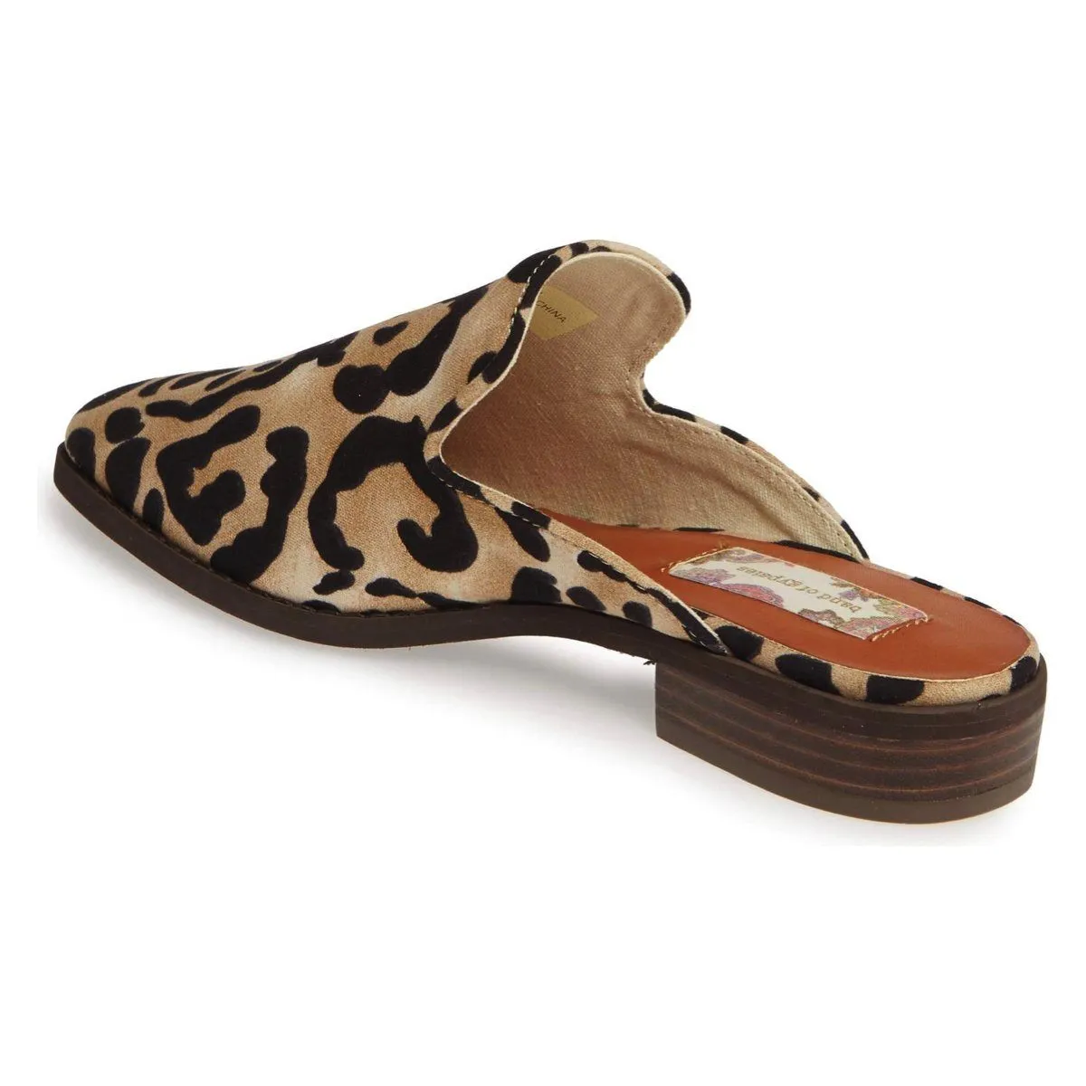 Skipper Leopard Print Loafer Mule