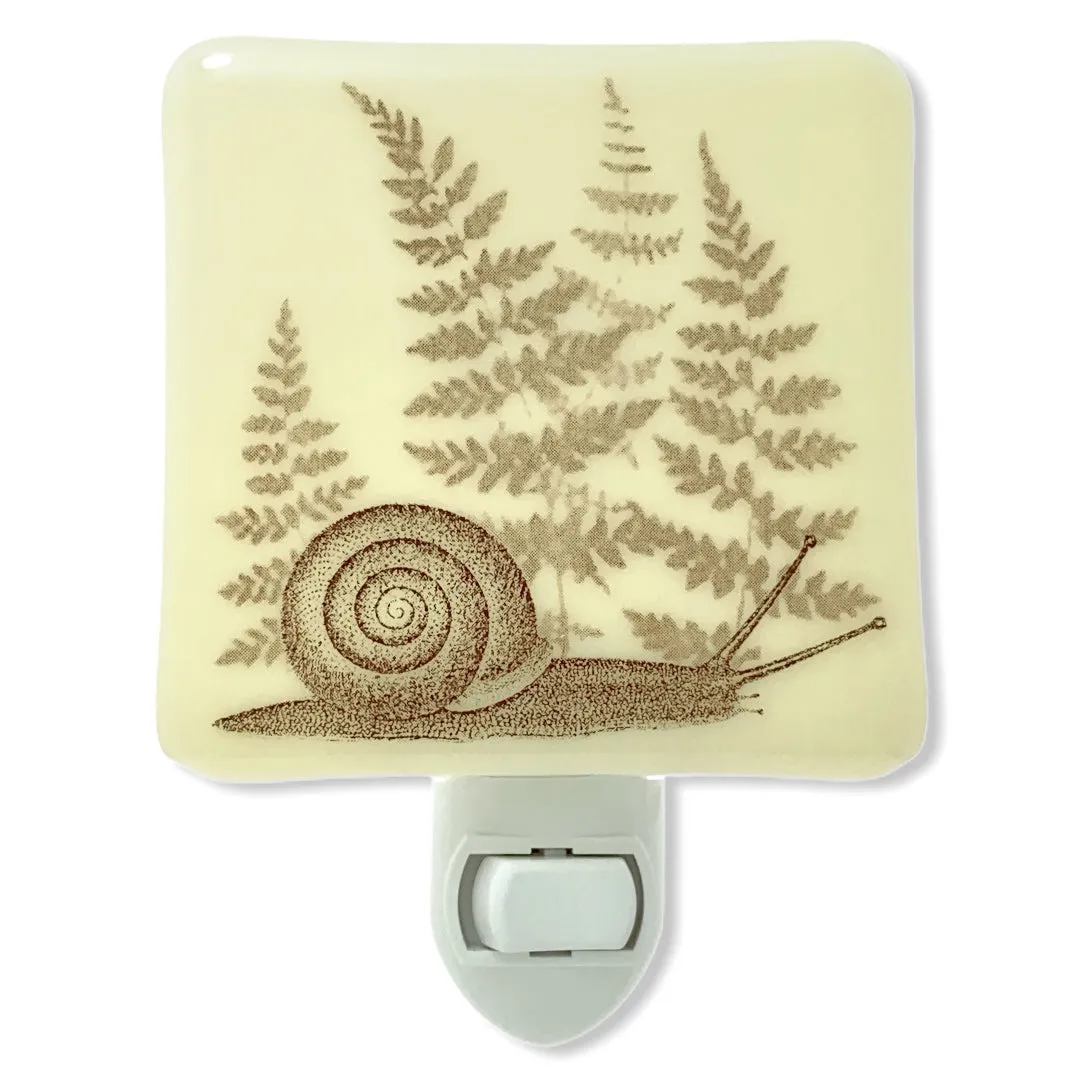 Snail and Ferns Night Light