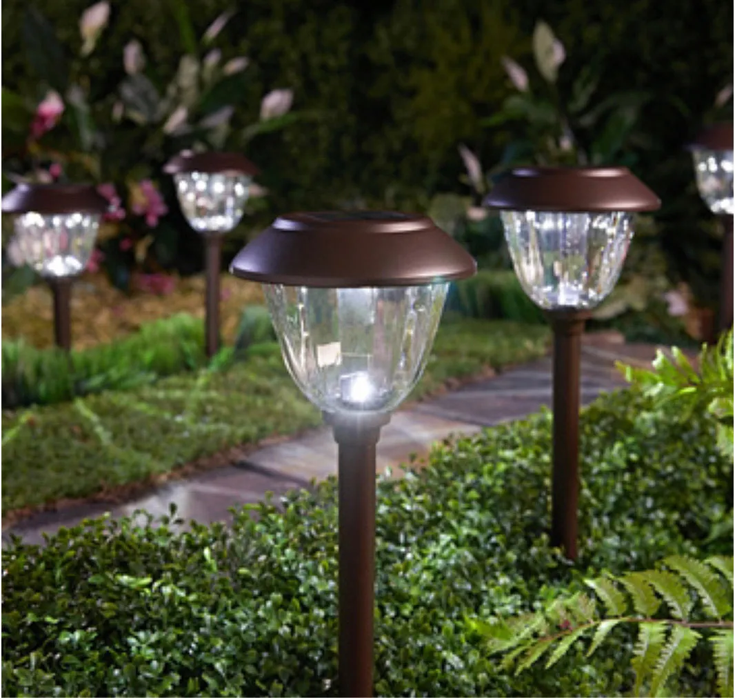 Solar Pathway Lights - Outdoor LED Walkway Lighting