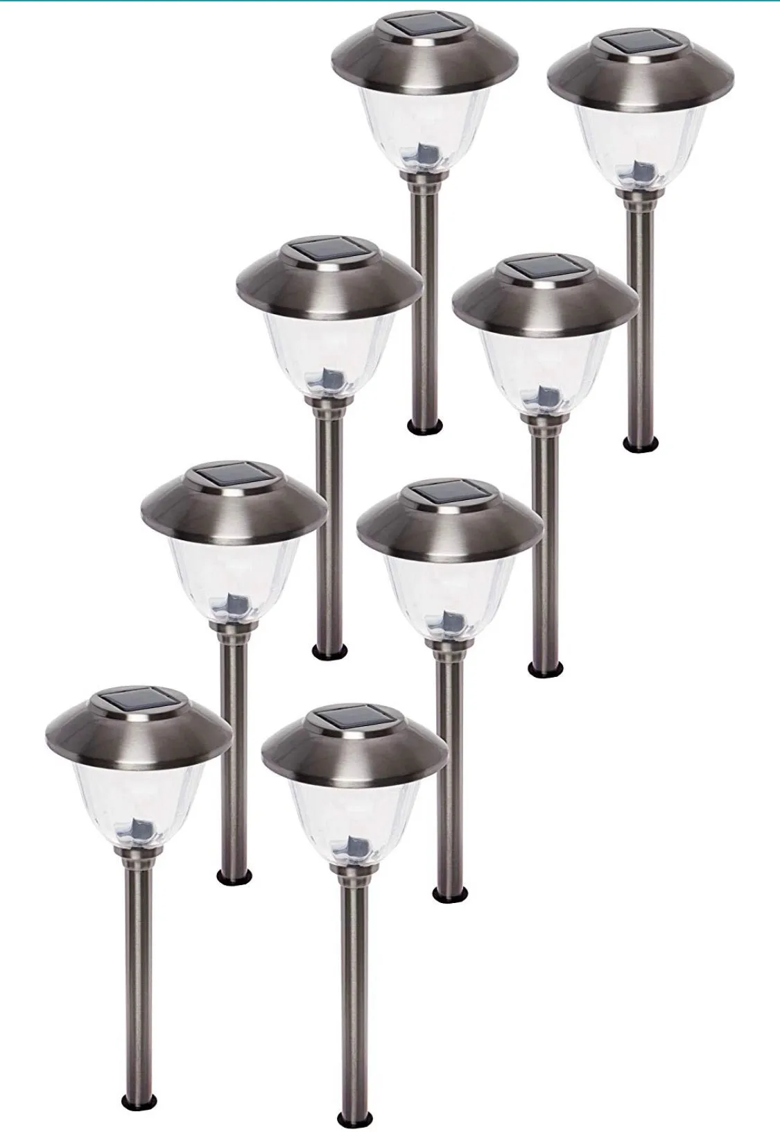 Solar Pathway Lights - Outdoor LED Walkway Lighting