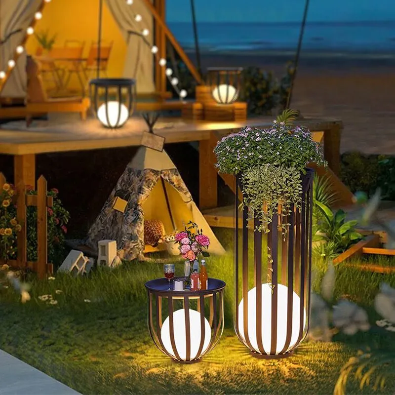 Solar-Powered Garden Light – Waterproof LED Lantern for Outdoor Ambience