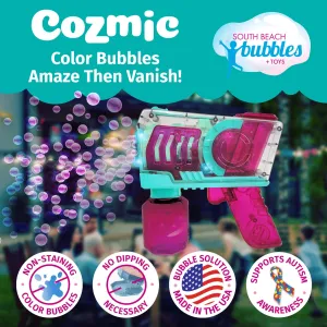 South Beach Bubbles PoppinColorz Cozmic Bubble Blaster