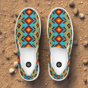 Southwest | Women’s Slip-on Canvas Shoes | Huichol