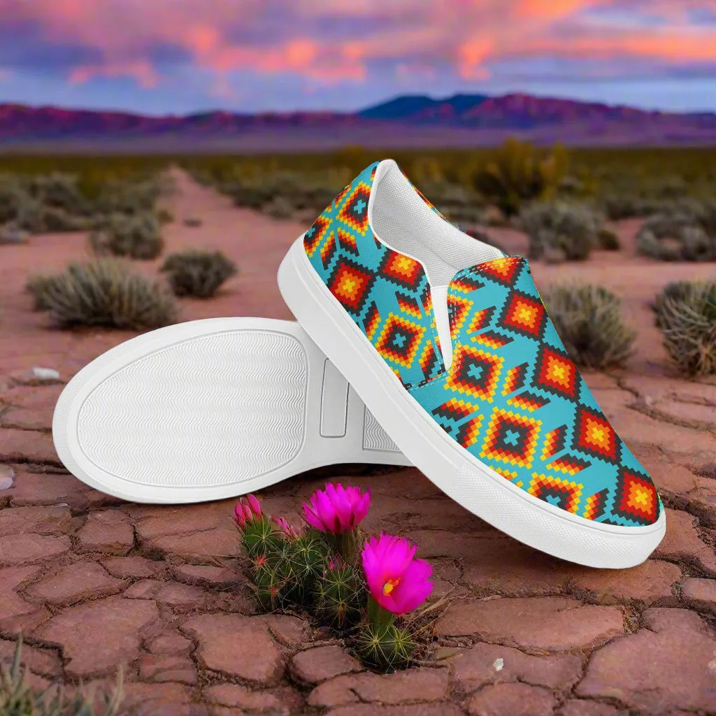 Southwest | Women’s Slip-on Canvas Shoes | Huichol