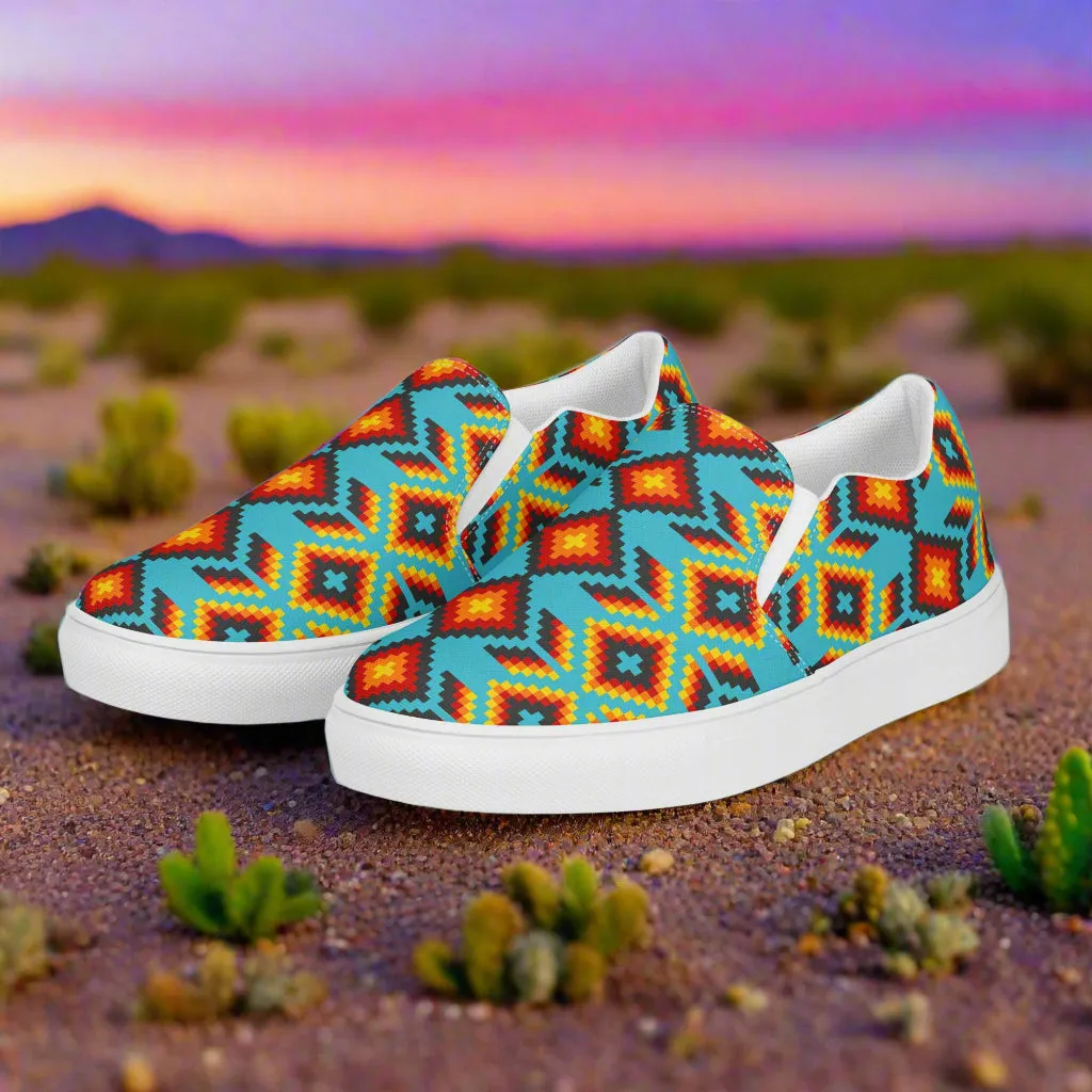 Southwest | Women’s Slip-on Canvas Shoes | Huichol