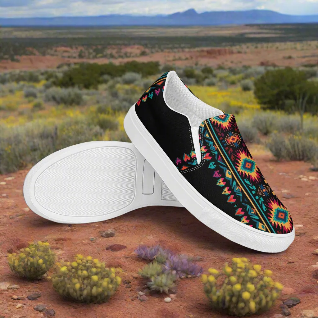 Southwest | Women’s Slip-on Canvas Shoes | Ixtlan