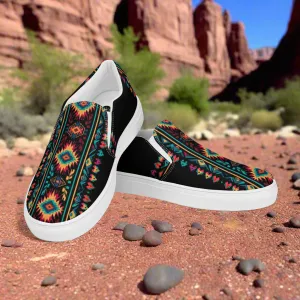 Southwest | Women’s Slip-on Canvas Shoes | Ixtlan