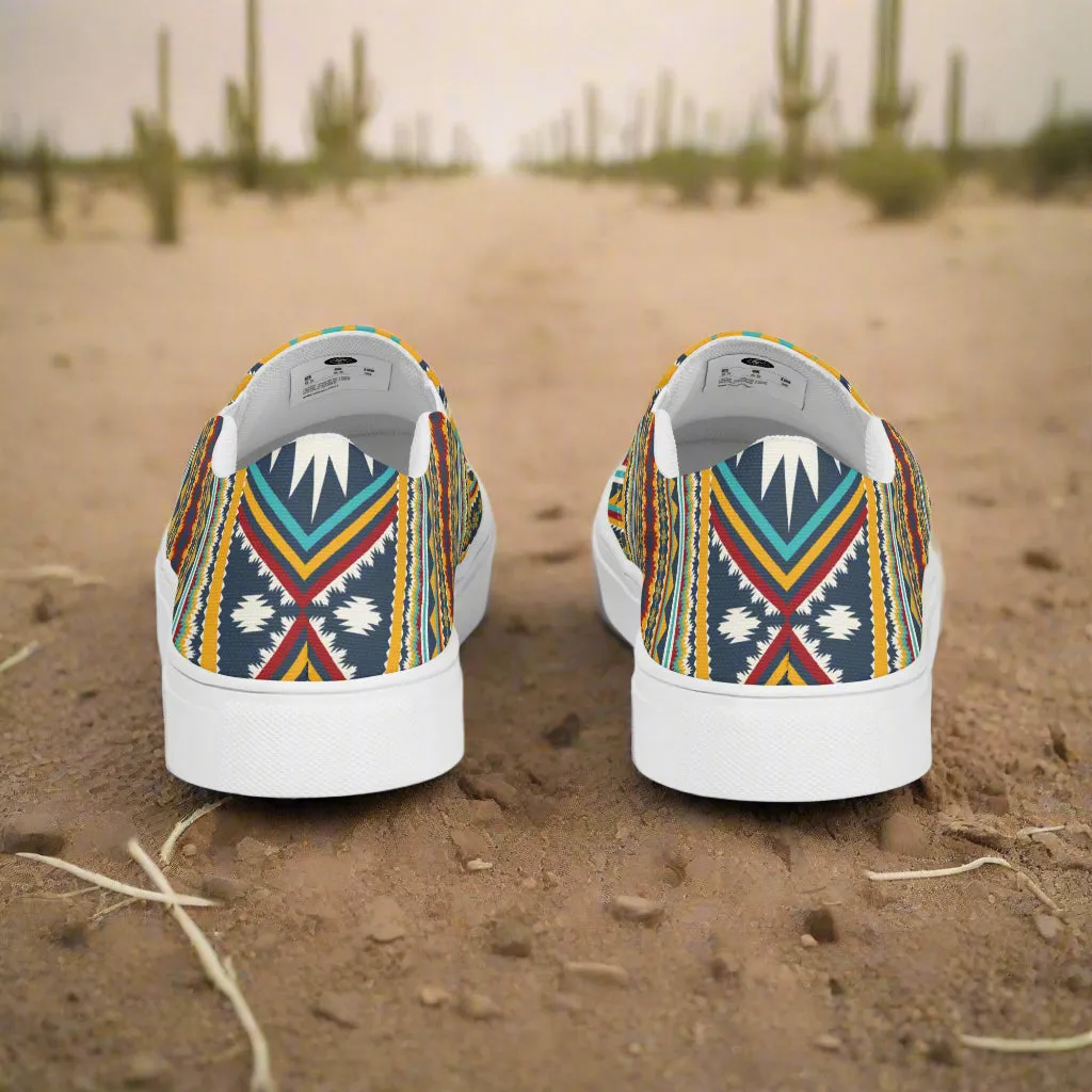 Southwest | Women’s Slip-on Canvas Shoes | Nakona