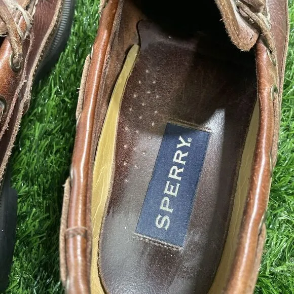 Sperry Top Sider Men's Sz 12M Brown Leather Tassel Loafer Boat‎ Shoes 0673418