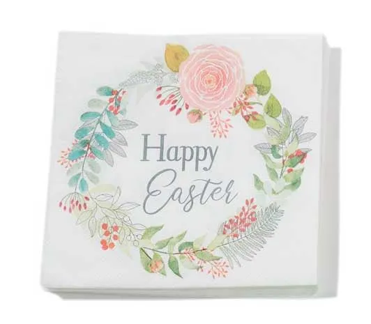 Spring Paper Cocktail Napkin, 3 designs