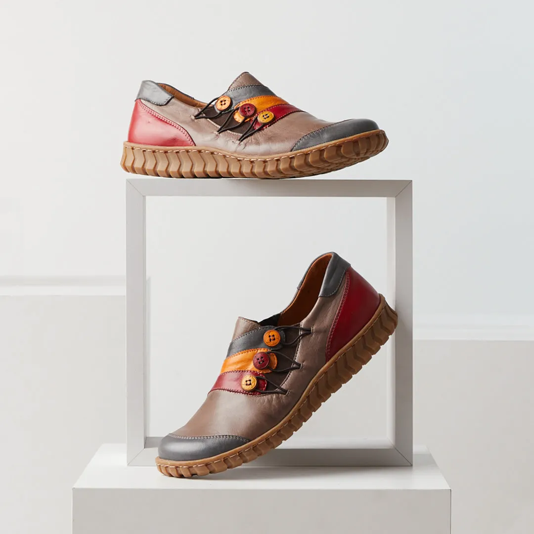 Spring Step Shoes Neeta Shoes Women’s Leather Slip on Sneakers