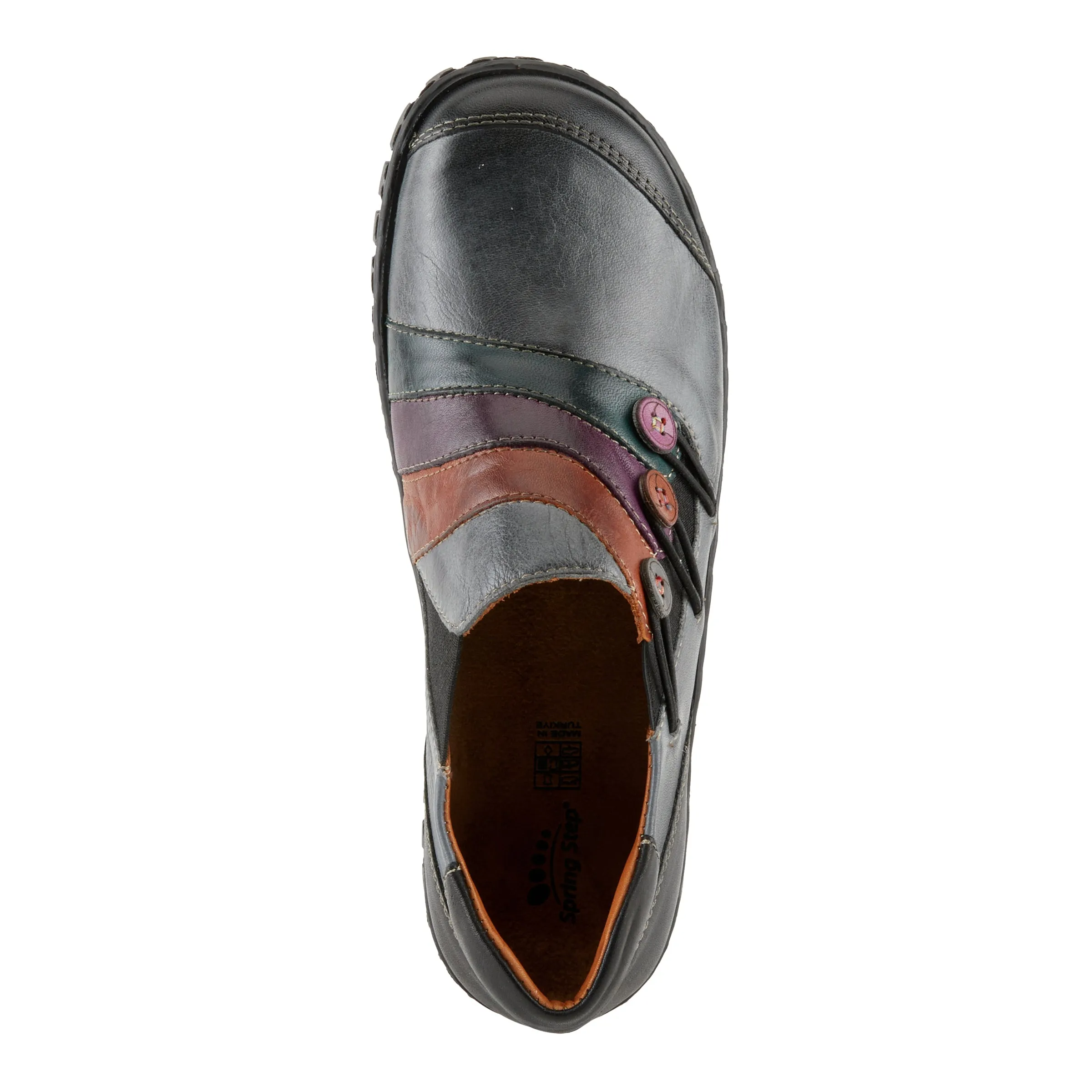 Spring Step Shoes Neeta Shoes Women’s Leather Slip on Sneakers