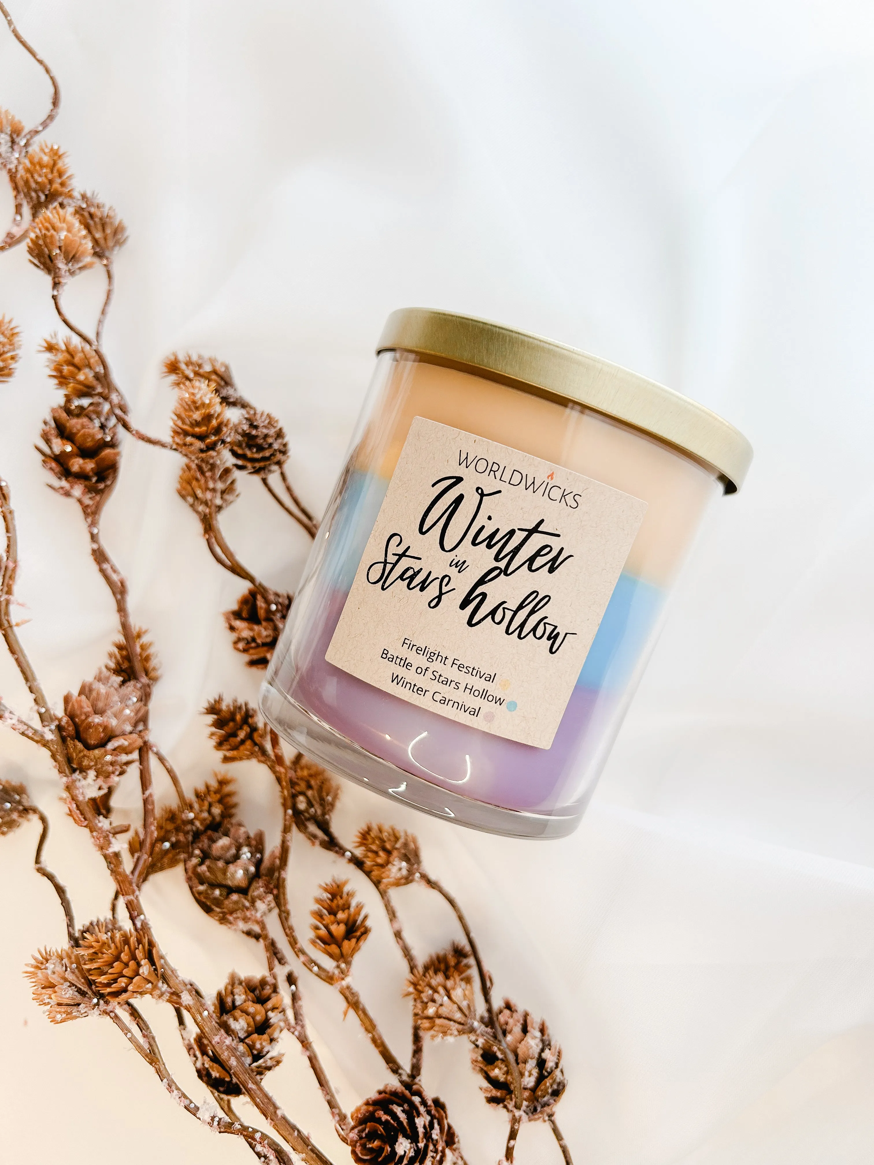 Stars Hollow Seasons Inspired Triple Scented Candles