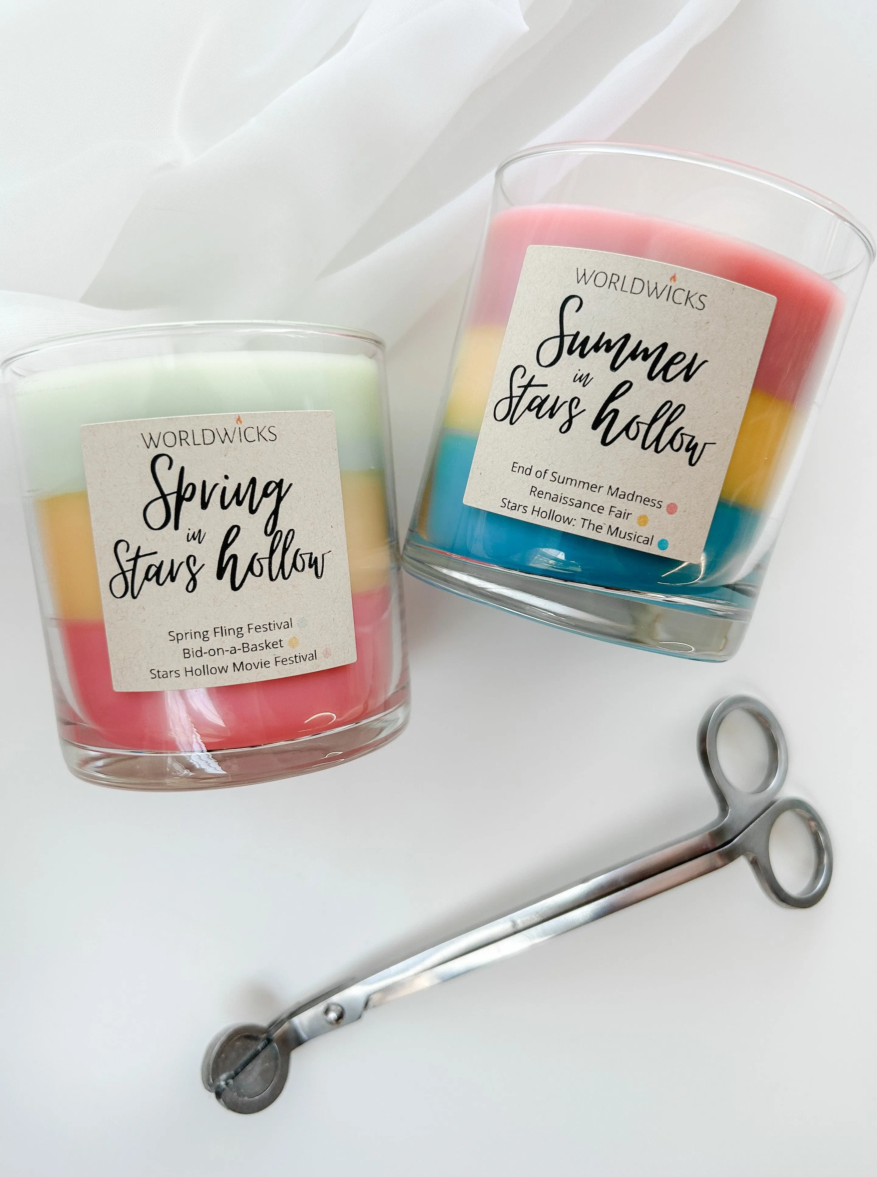 Stars Hollow Seasons Inspired Triple Scented Candles