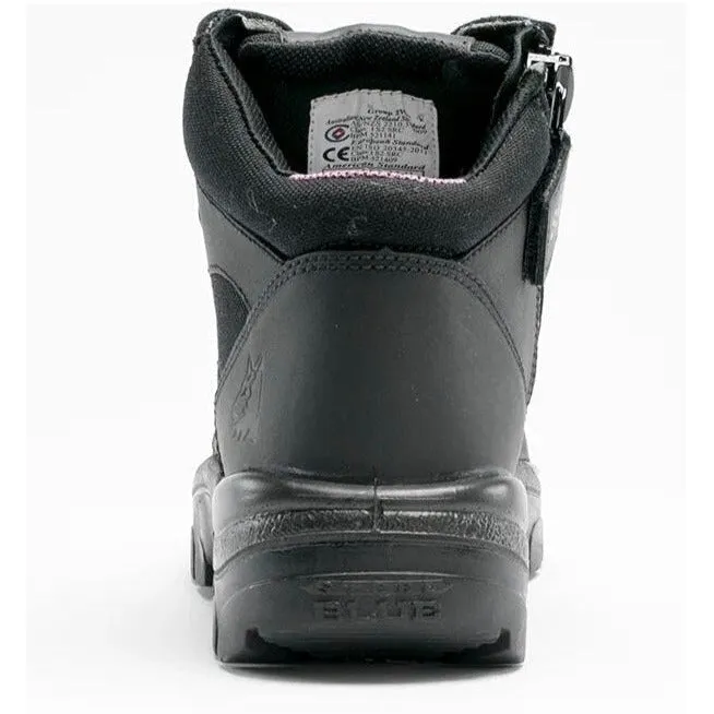 Steel Blue Women's Parkes 3.7" WP Steel Toe Lace Up Work Boot - Black - 812898