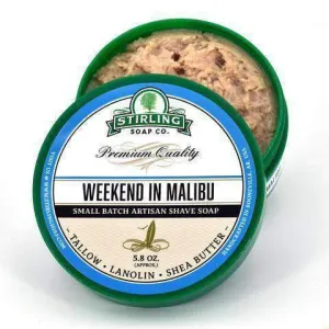 Stirling Weekend in Malibu Shaving Soap 164g (5.8oz)