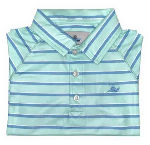 Striped Performance Polo
