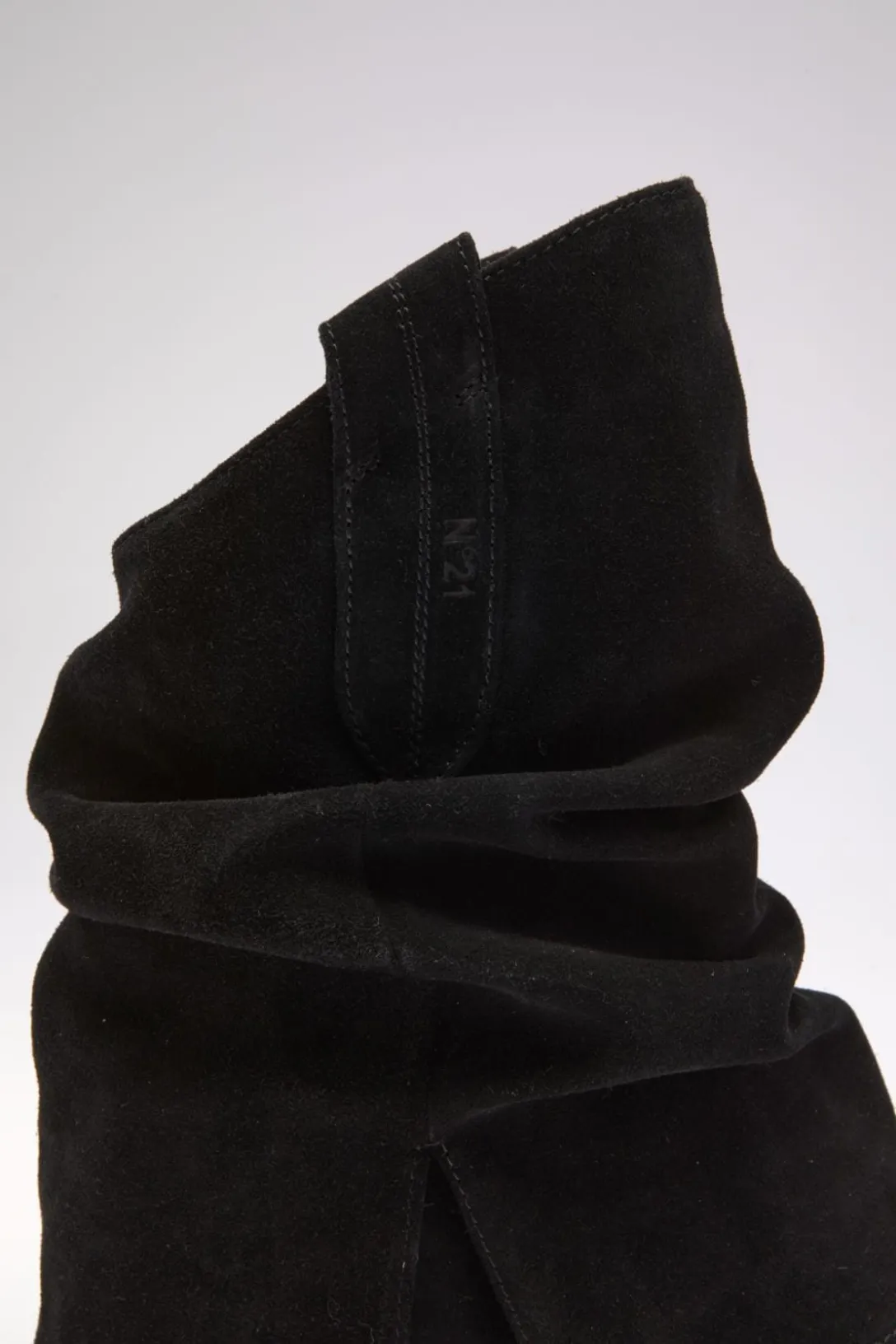 Suede Leather Boots | bLACK