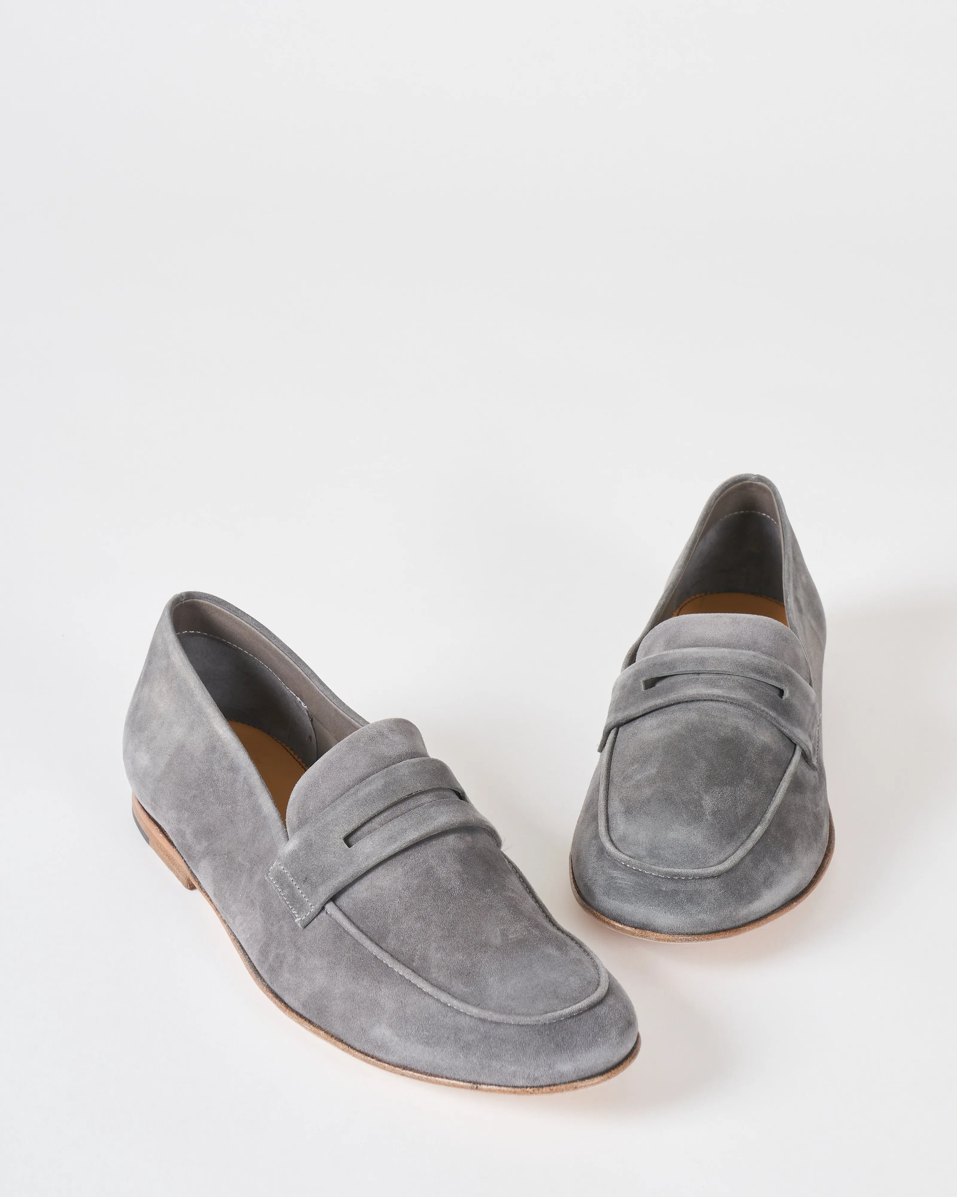 suede loafer