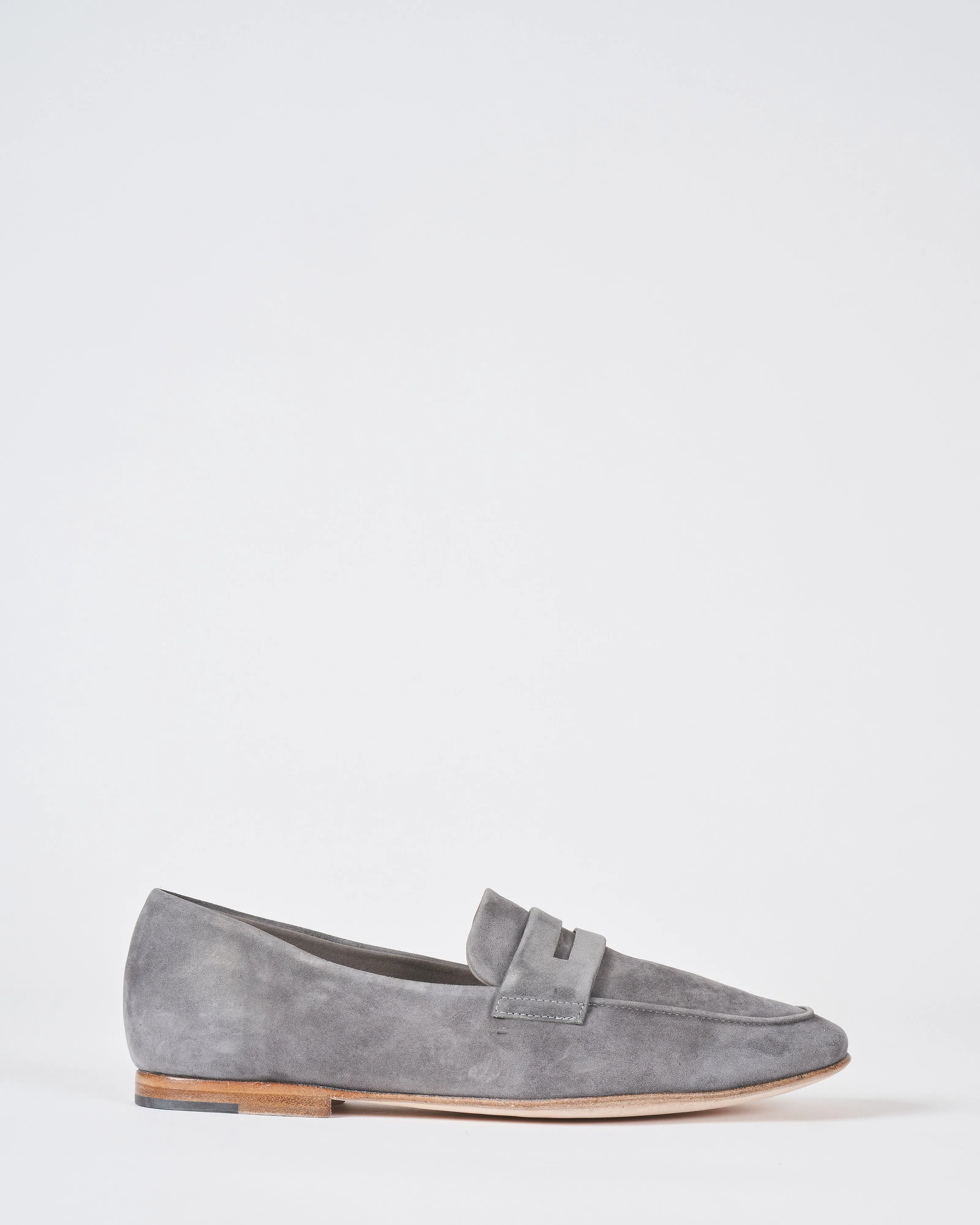 suede loafer