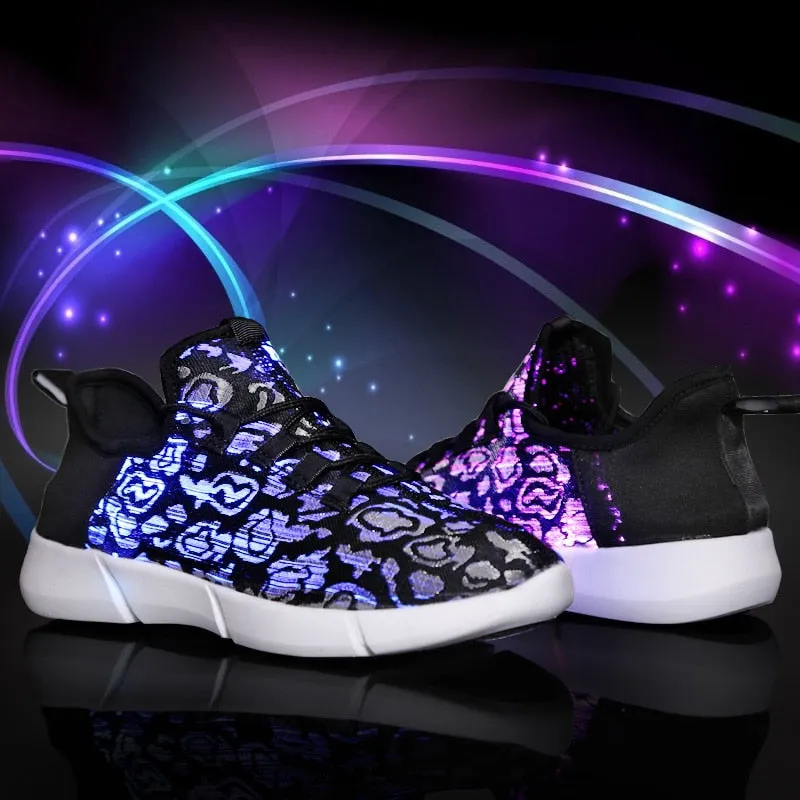 Summer Led Fiber Optic Shoes