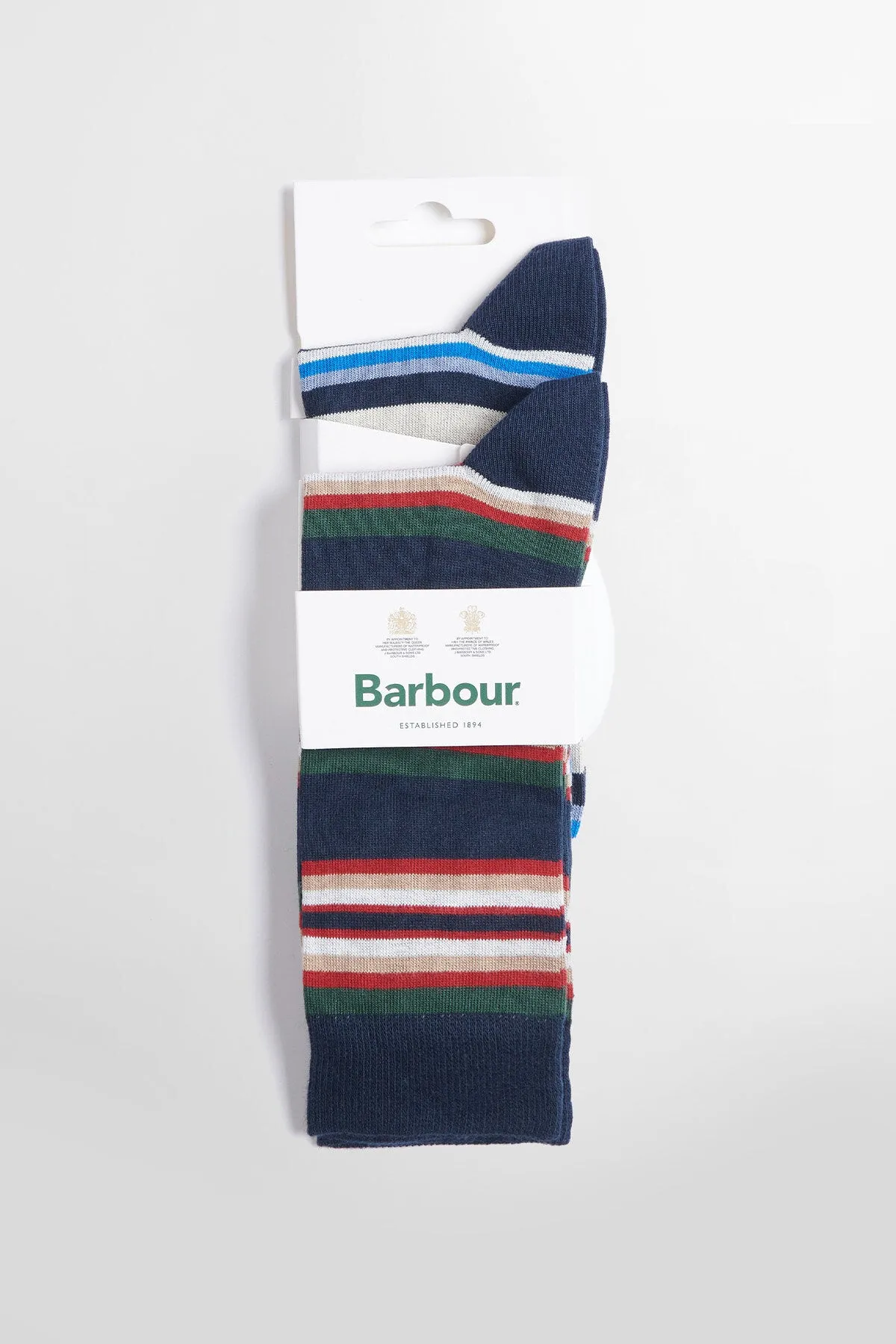 Summer Stripe 2 Pack Socks