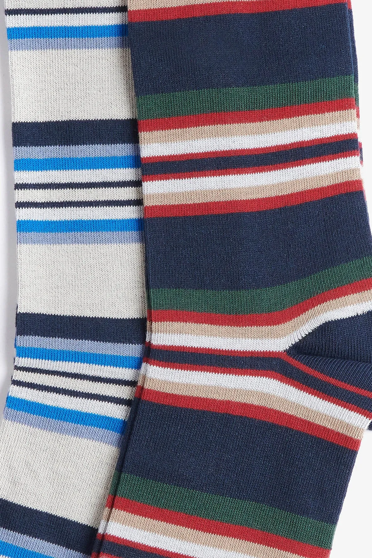 Summer Stripe 2 Pack Socks