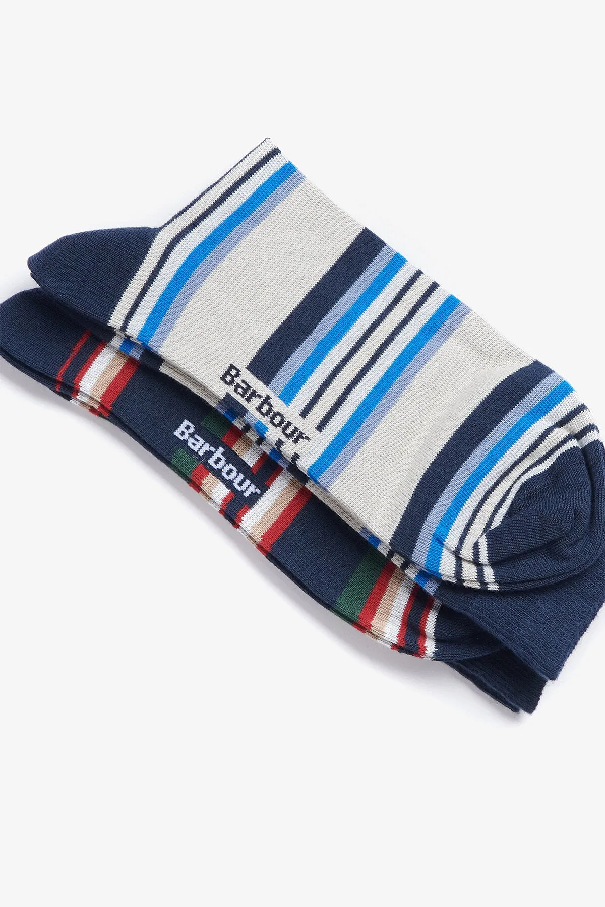 Summer Stripe 2 Pack Socks