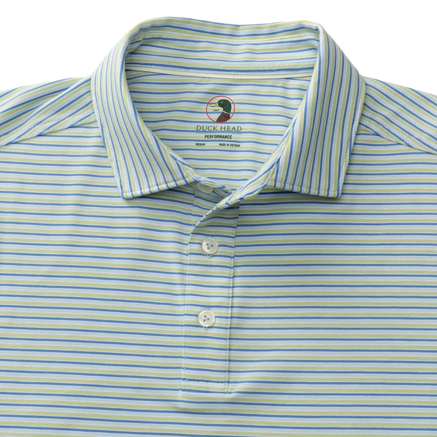 Summerford Performance Jersey Polo - Wharf Stripe