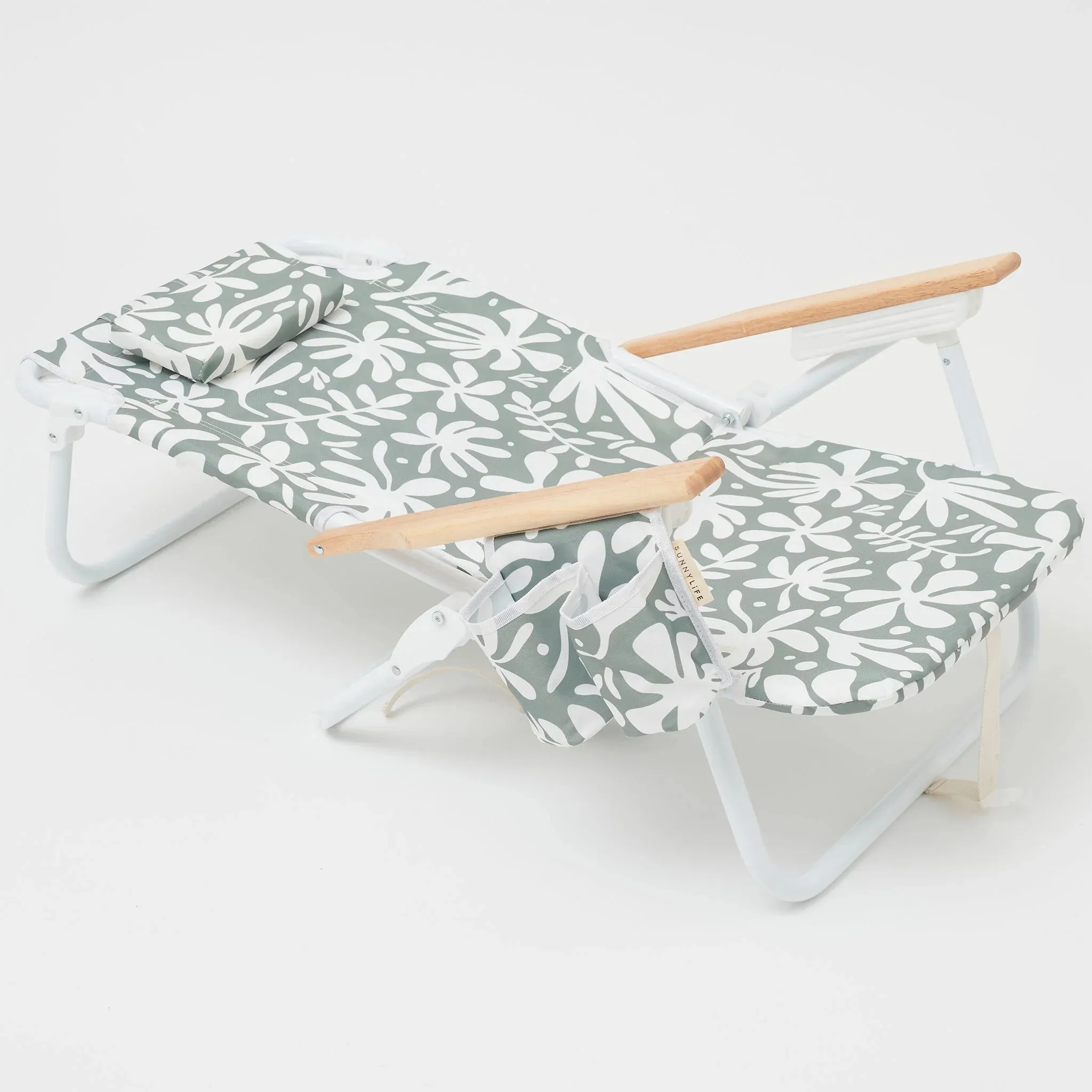 SUNNYLiFE Luxe Beach Chair The Vacay Olive