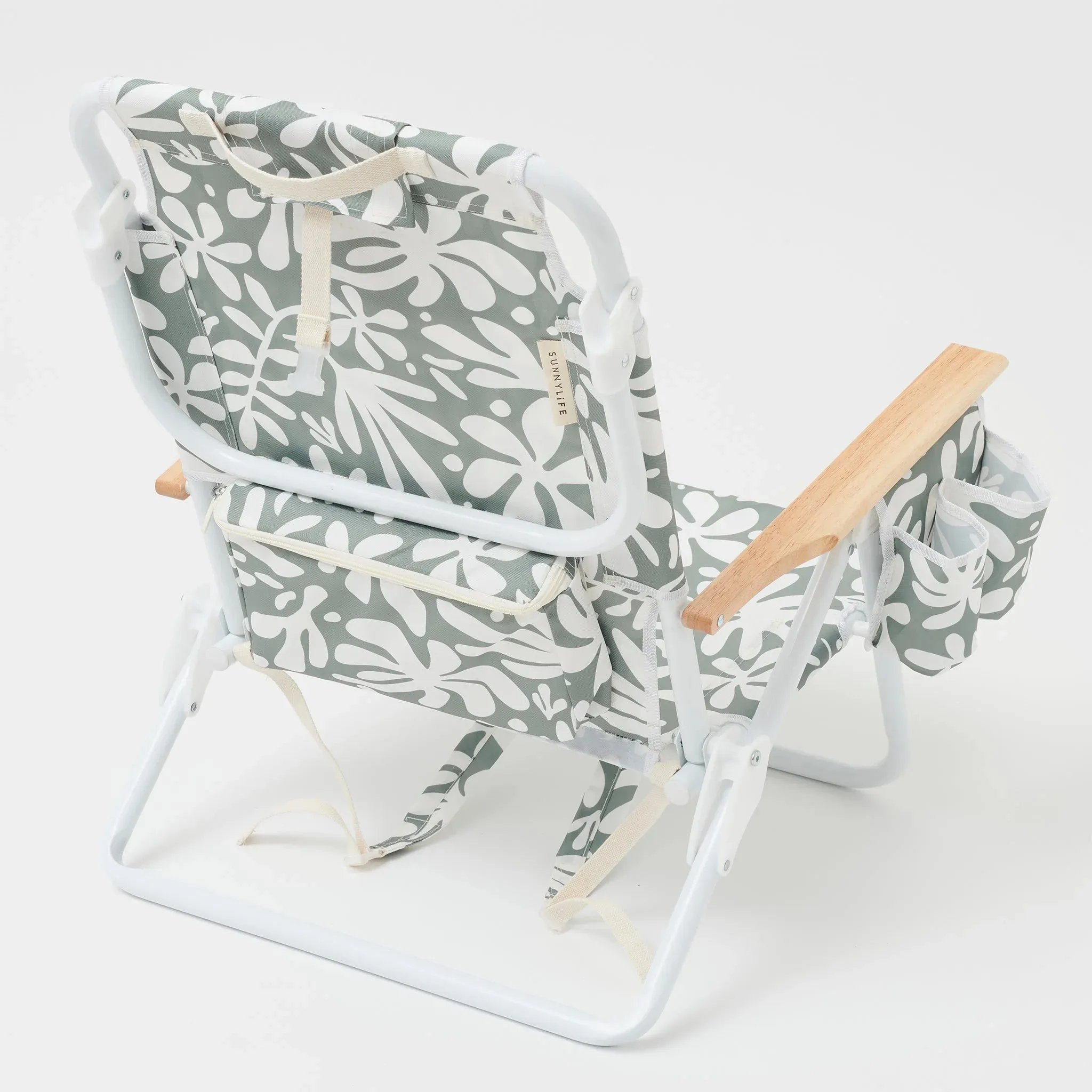 SUNNYLiFE Luxe Beach Chair The Vacay Olive
