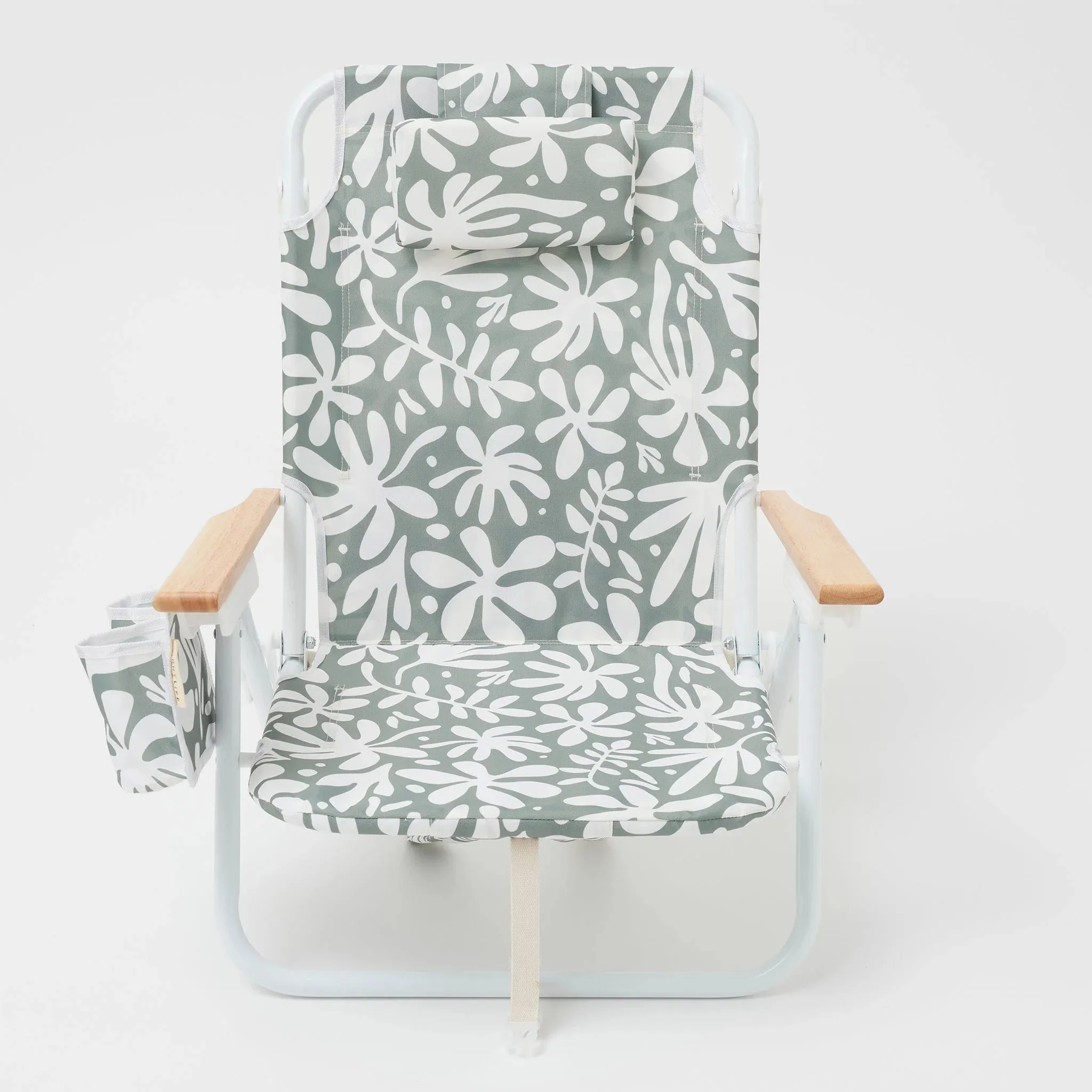 SUNNYLiFE Luxe Beach Chair The Vacay Olive