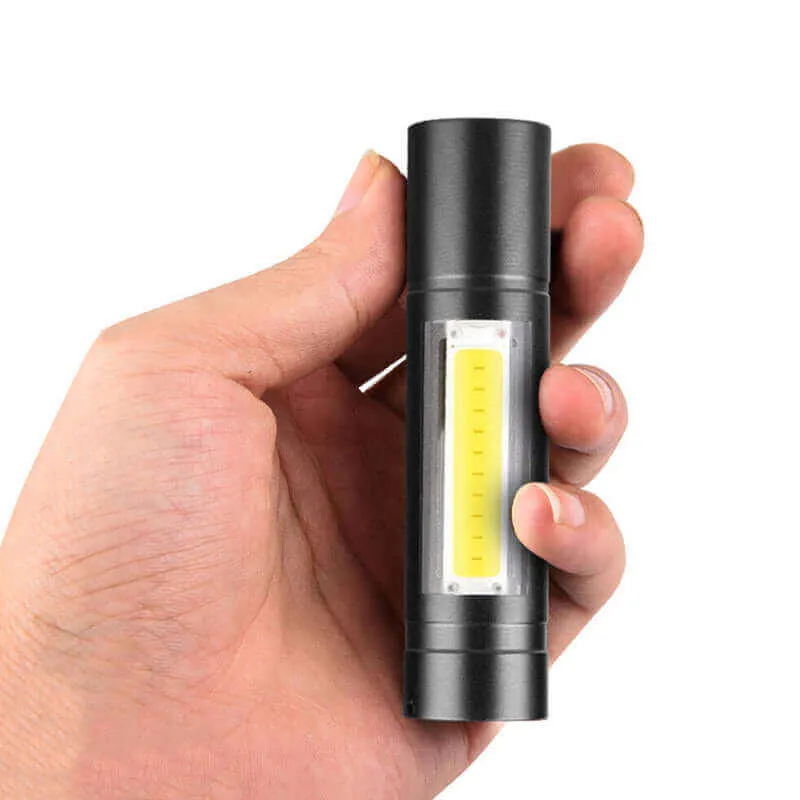 Super Bright Camping Torch Lamp COB Mini LED Flashlight